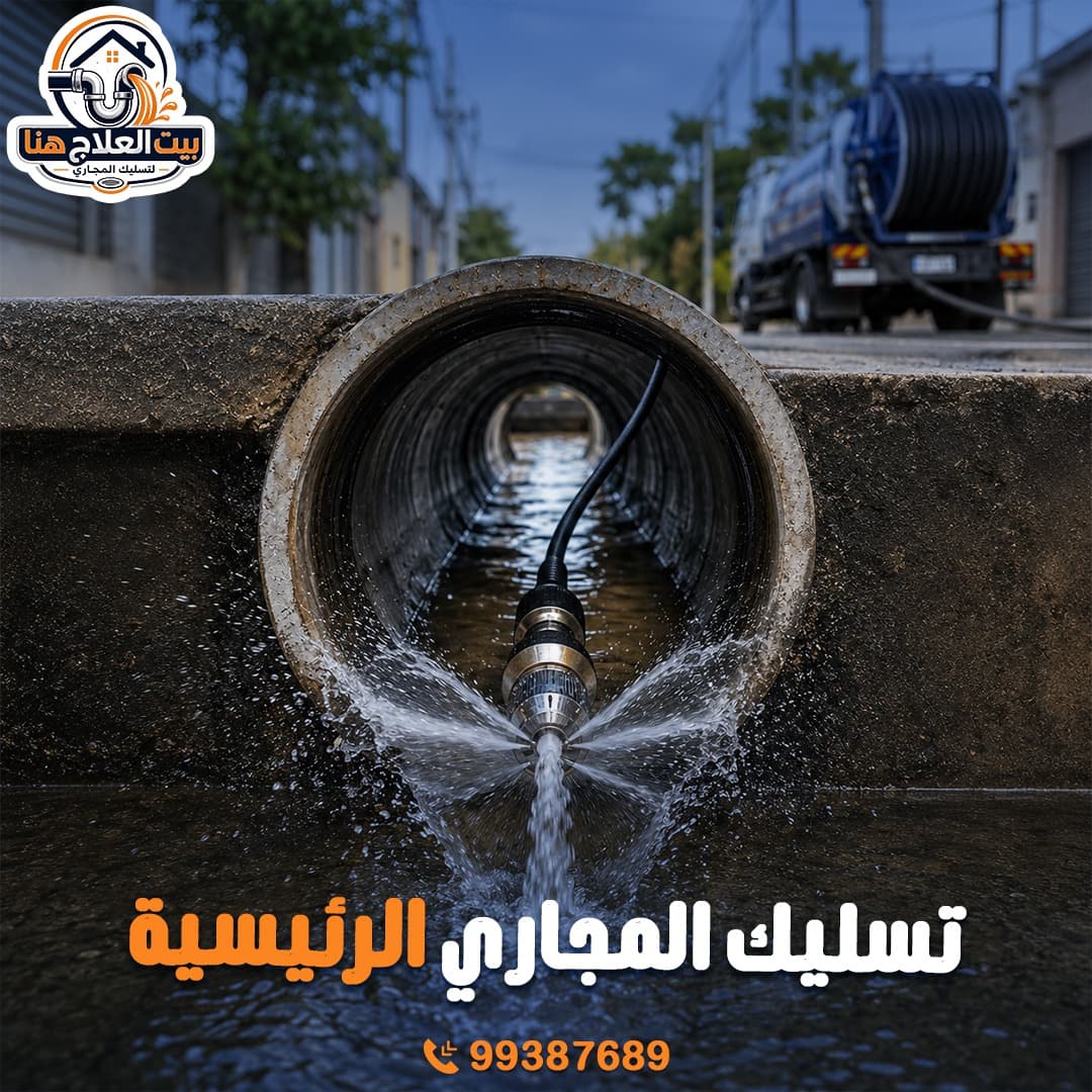 تسليك مواسير الصرف